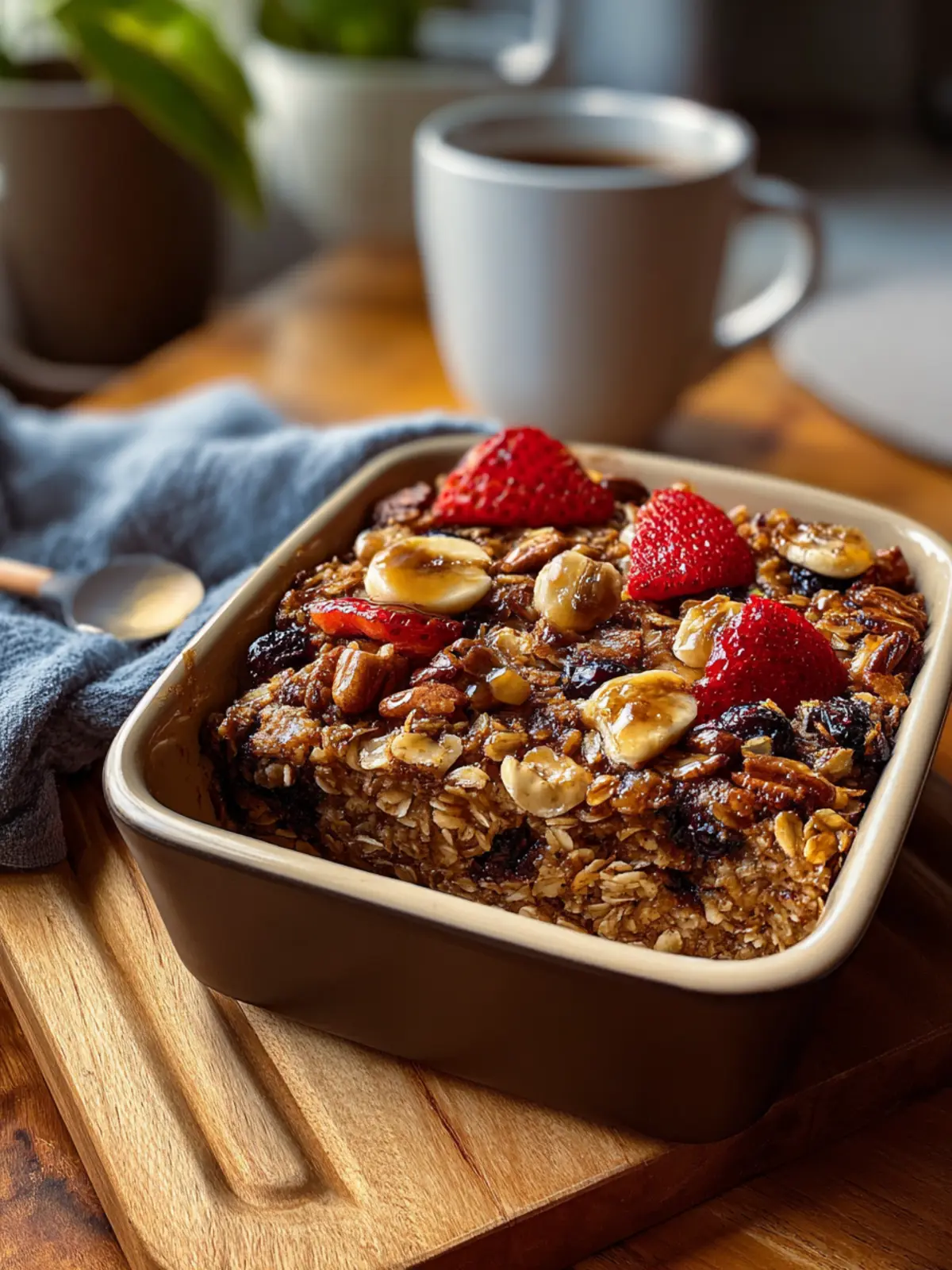 Easy Baked Oatmeal Recipe First Image