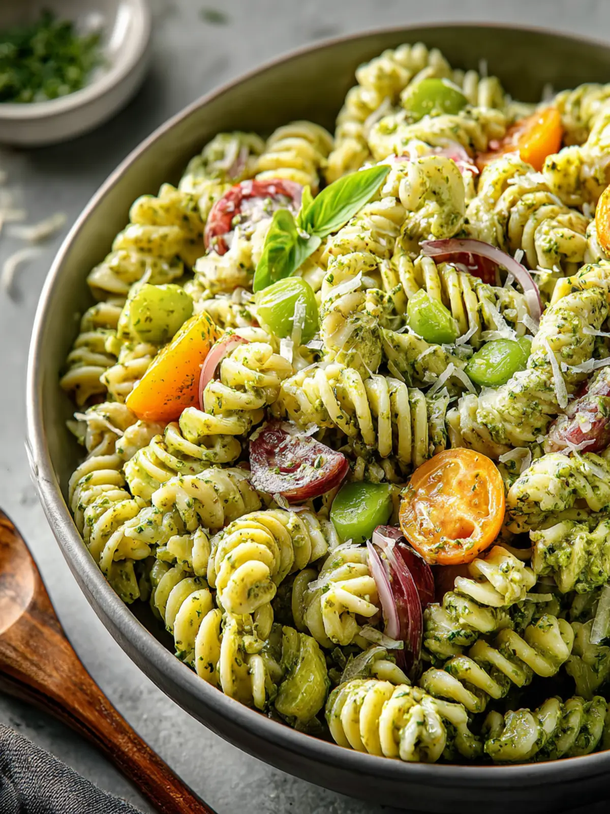Irresistible Creamy Green Goddess Pasta Salad Recipe First Image