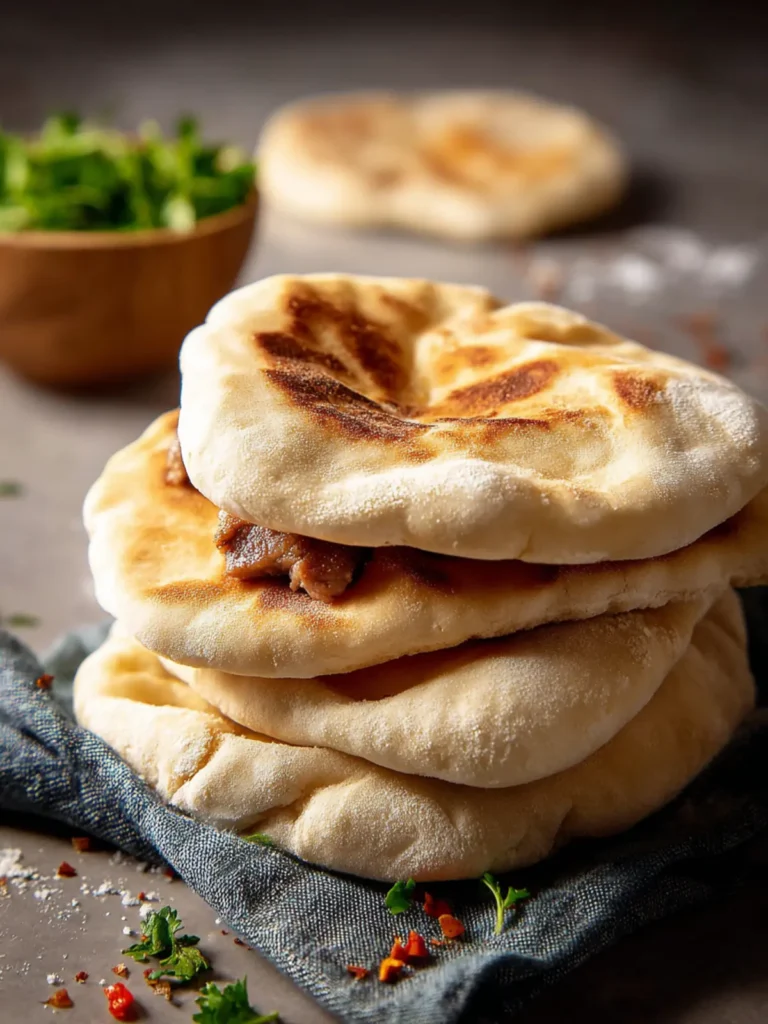 Irresistible Homemade Pita Bread Recipe in 30 Minutes First Image