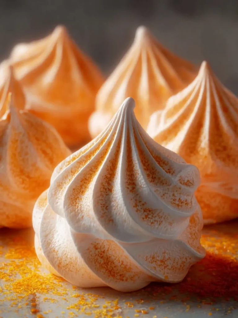 Orange Meringue Cookies First Image