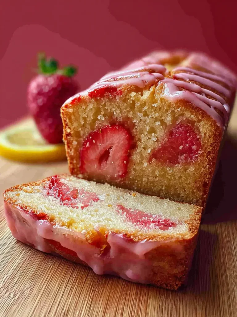 Strawberry Lemonade Loaf First Image
