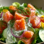 Creamy Dill-Yogurt Salmon Salad: A Refreshing Summer Dish First Image