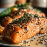Irresistible Baked Boursin Salmon Recipe for Dinner Bliss First Image