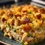 Comforting Chicken and Stuffing Casserole Recipe First Image