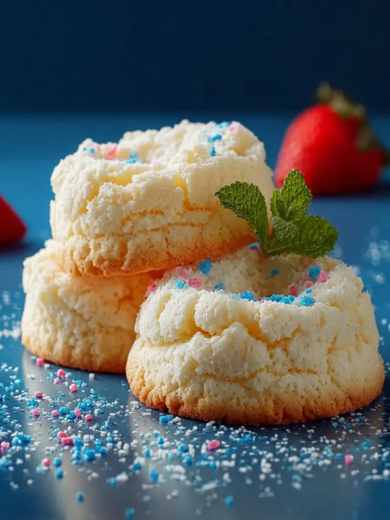 Heavenly Angel Food Cake Cookies That Melt in Your Mouth First Image
