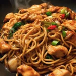 Sticky Garlic Chicken Noodles: 30-Minute Flavor Bliss First Image