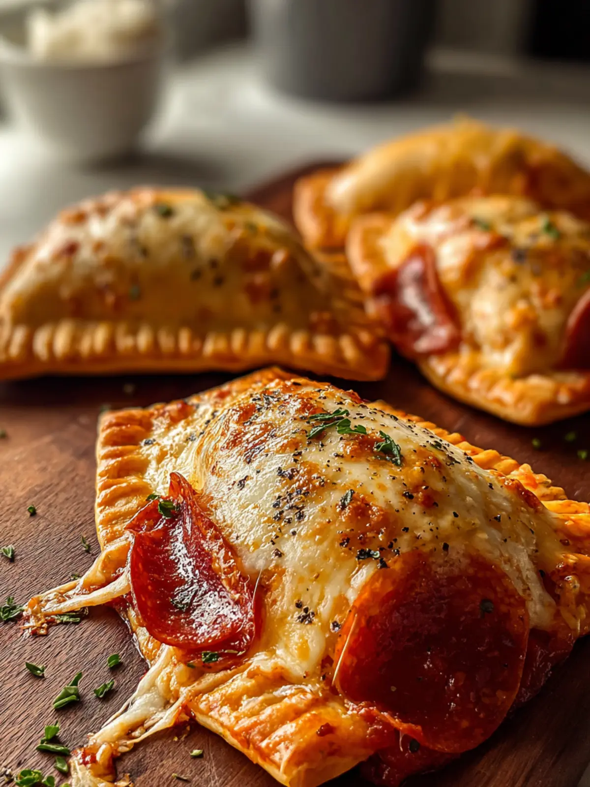Irresistible Air Fryer Pepperoni Pizza Pockets Recipe First Image