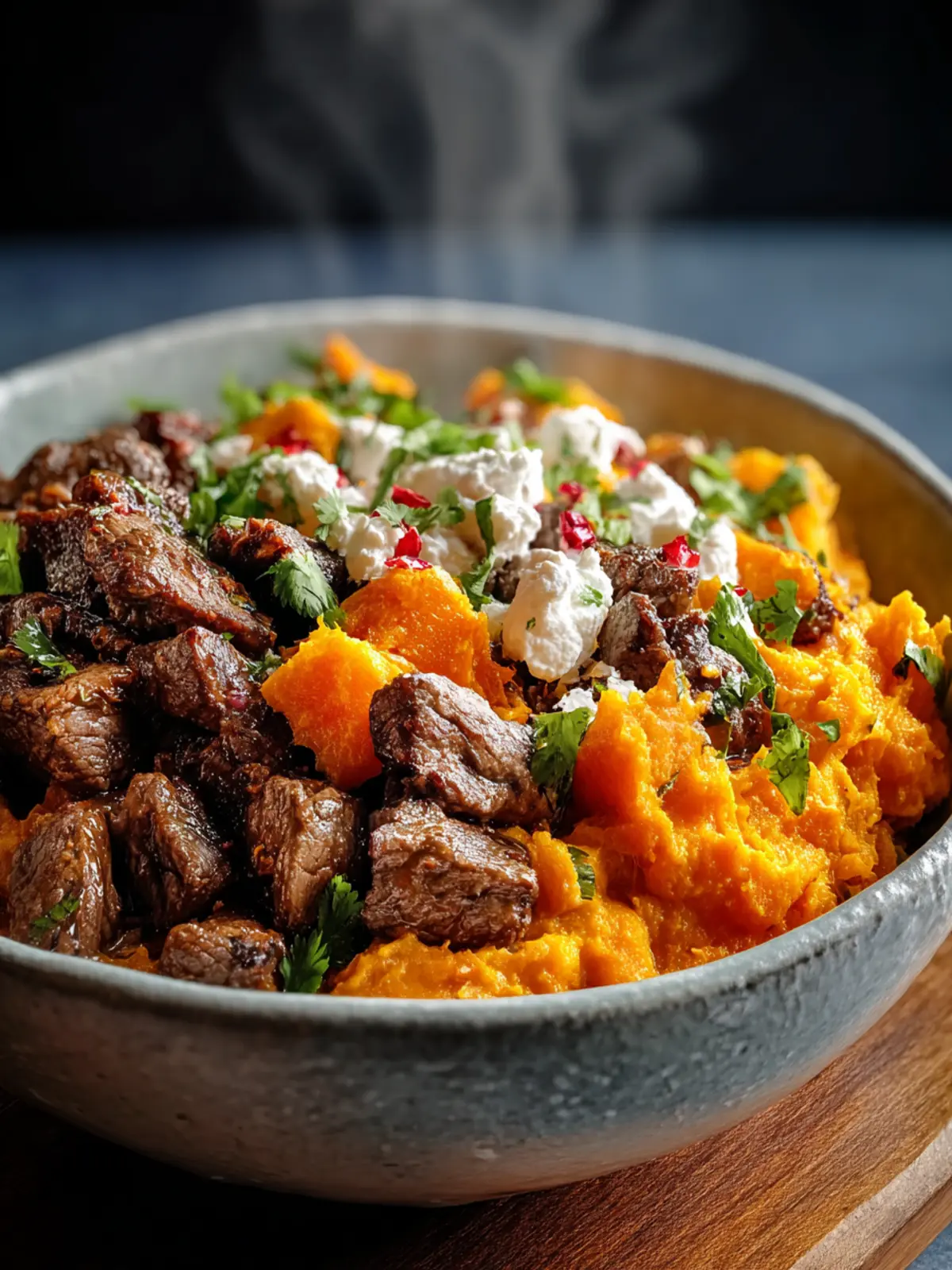 Irresistible Cottage Cheese Sweet Potato Beef Recipe First Image