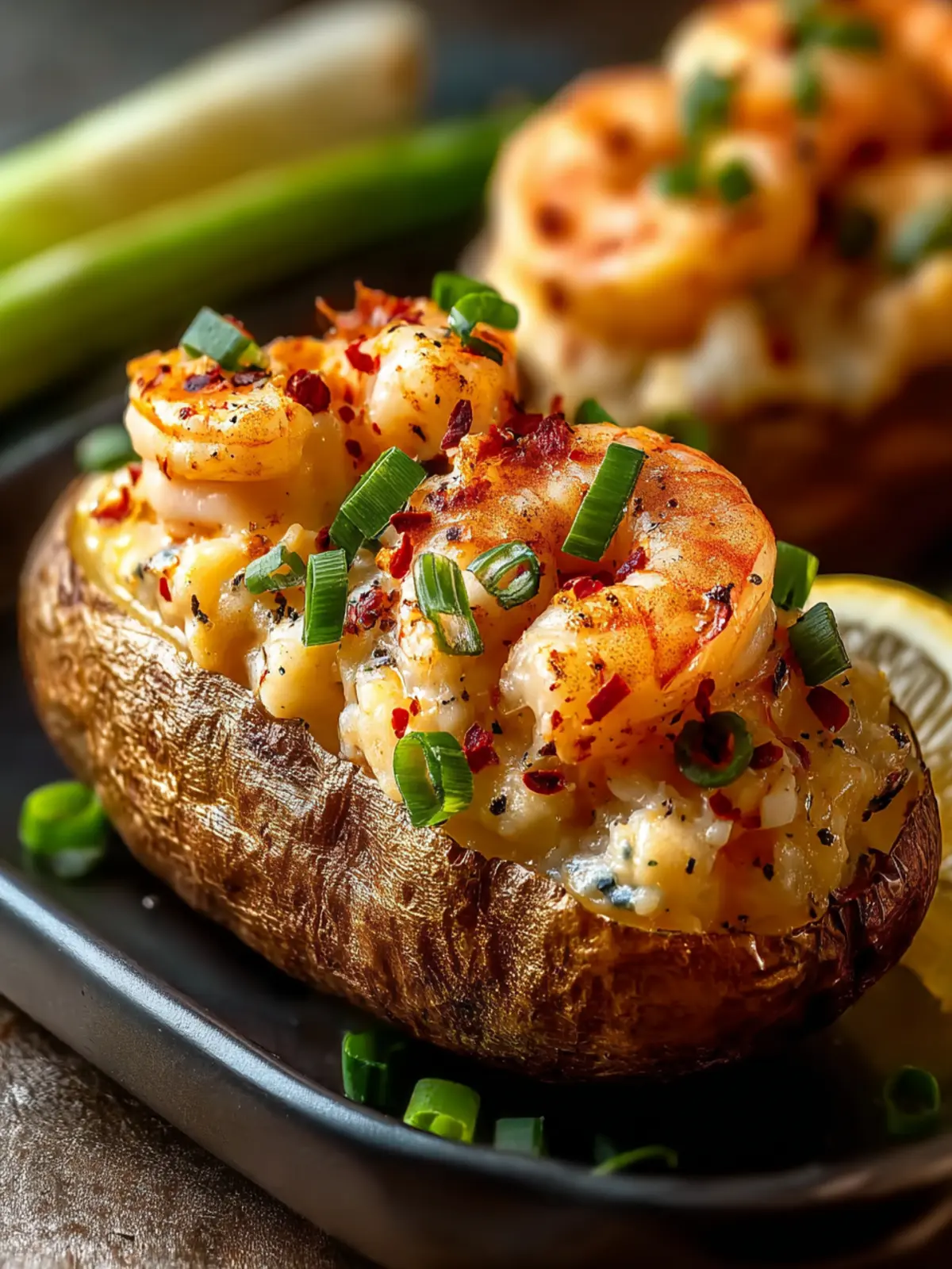 Loaded Cajun Seafood Stuffed Potatoes for Cozy Nights Ahead First Image