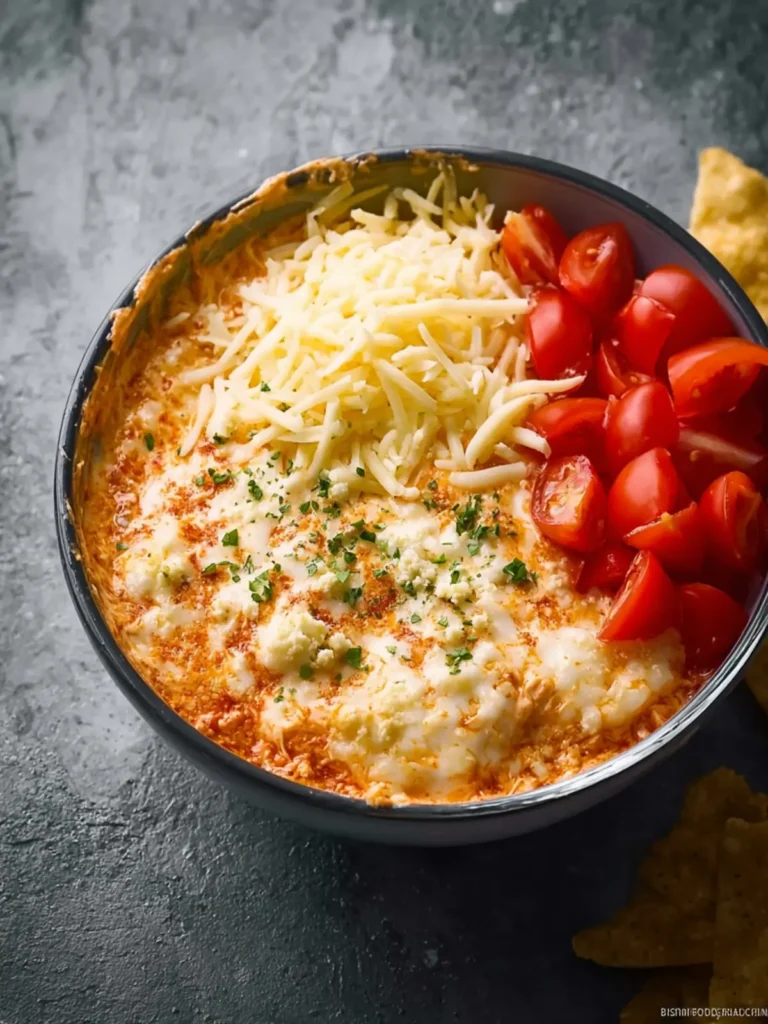 Greek Yogurt Buffalo Chicken Dip without Cream Cheese First Image