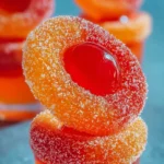 Delicious Peach Ring Pop Shots: Fun Non-Alcoholic Treats! First Image