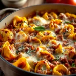 Irresistible Beefy Tortellini Bake for Cozy Nights First Image