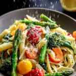 Colorful Pasta Primavera Recipe: A Veggie Delight First Image