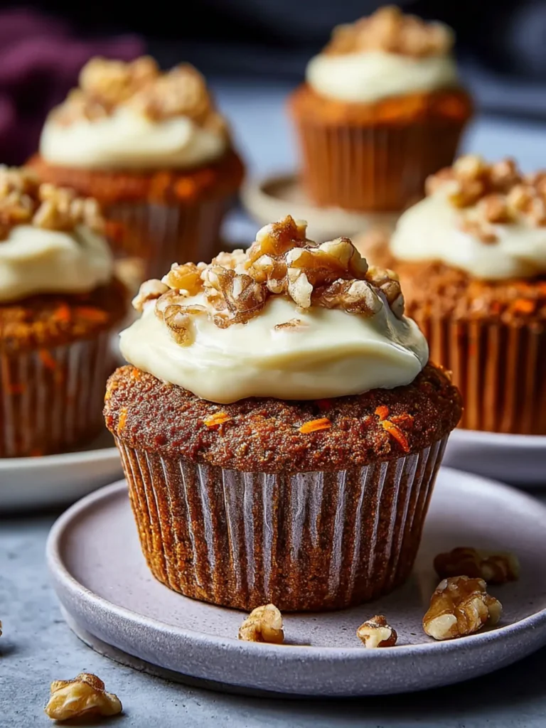 Irresistible Carrot Cake Muffins: A Cozy Delight First Image