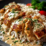 Creamy Smothered Chicken Rice: A Comforting Delight First Image