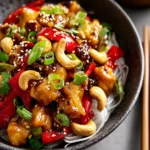 Irresistible Spicy Cashew Chicken Recipe in 30 Minutes First Image