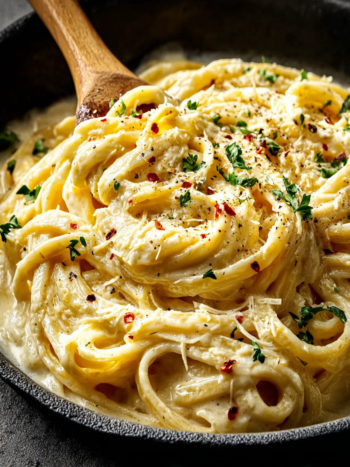 Creamy Garlic Parmesan Pasta: A Cozy Dinner Delight First Image
