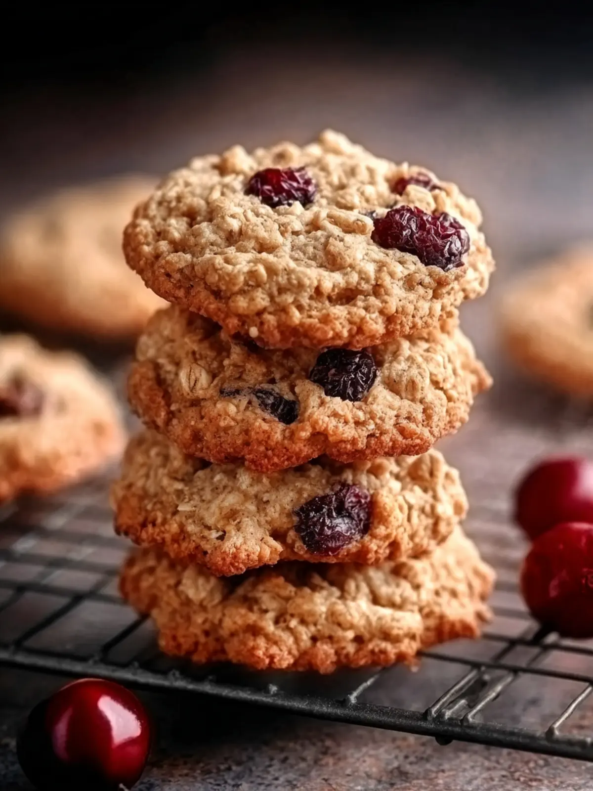 Delicious Oatmeal Cherry Cookies - A Sweet Treat Recipe First Image