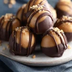 Healthy Peanut Butter Buckeyes Recipe First Image