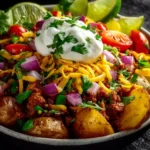 Loaded Potato Taco Bowl Recipe First Image