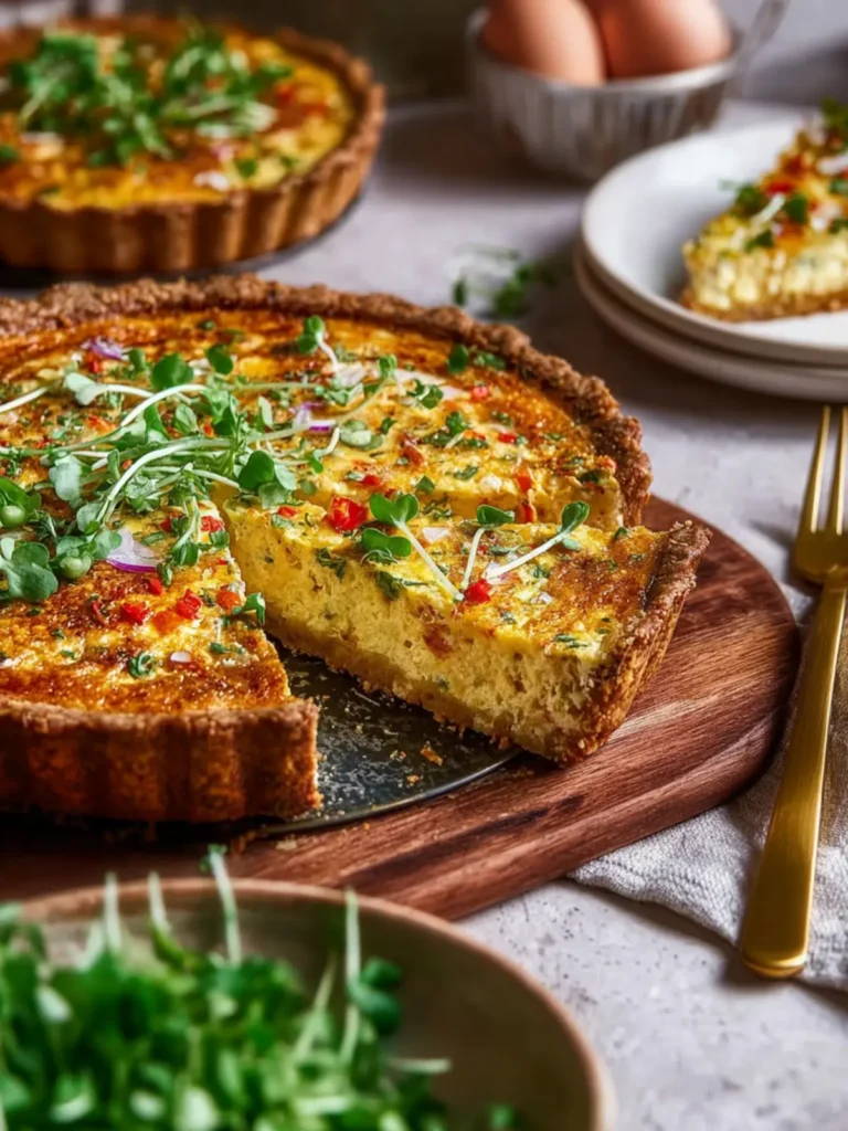 Easy Cottage Cheese Quiche Recipe for Delicious Dishes First Image
