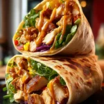 Irresistible Sweet and Savory Honey Mustard Chicken Wraps First Image