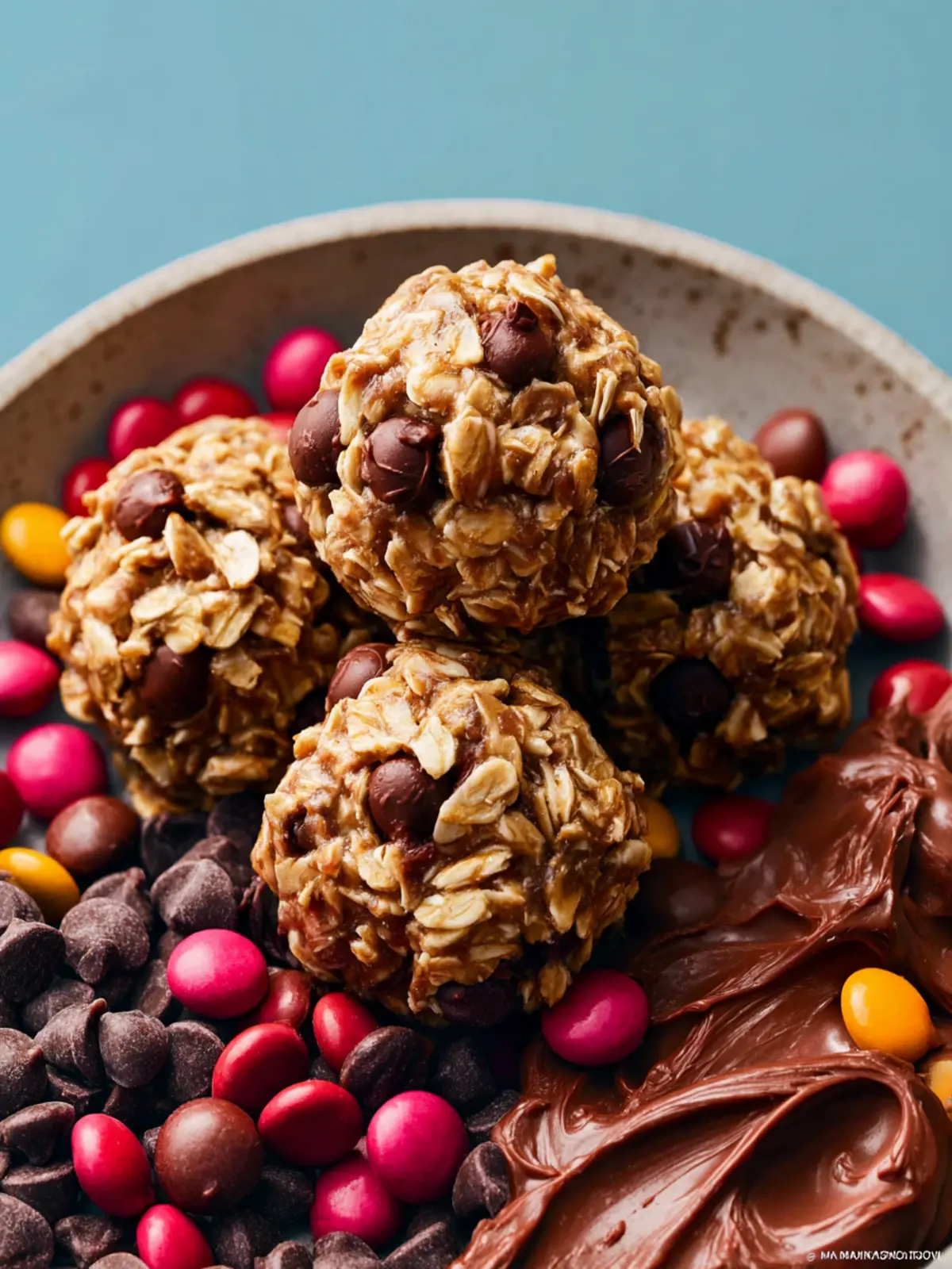 No Bake Powerball Cookies First Image