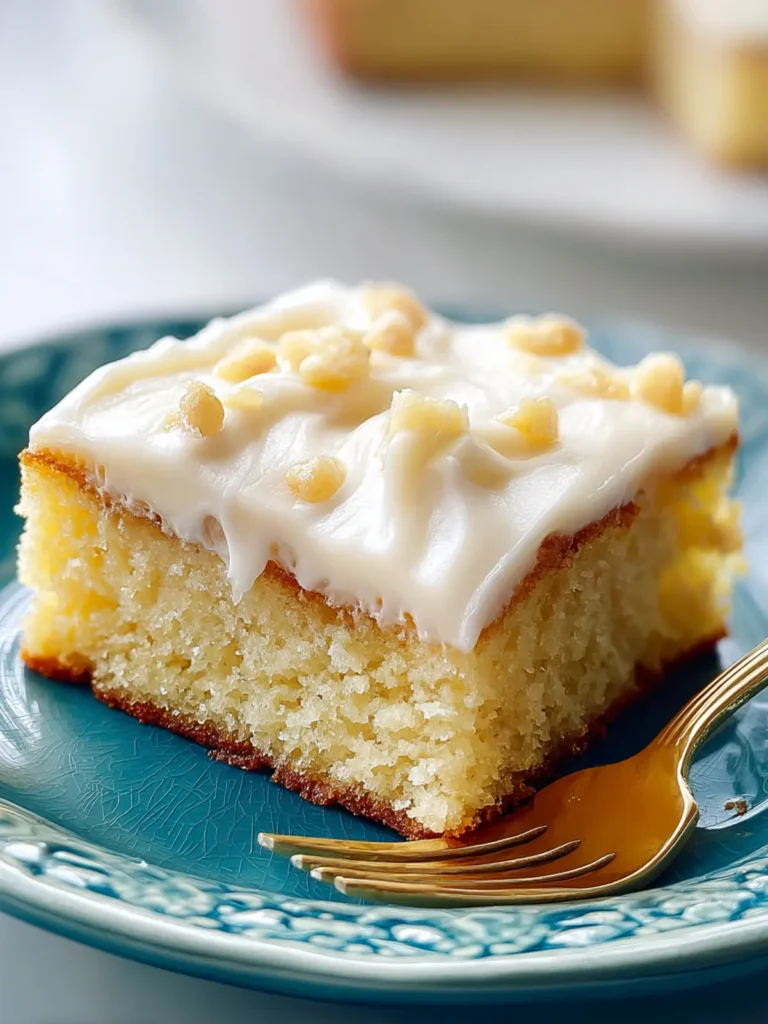 Heavenly White Texas Sheet Cake Recipe You Must Try First Image