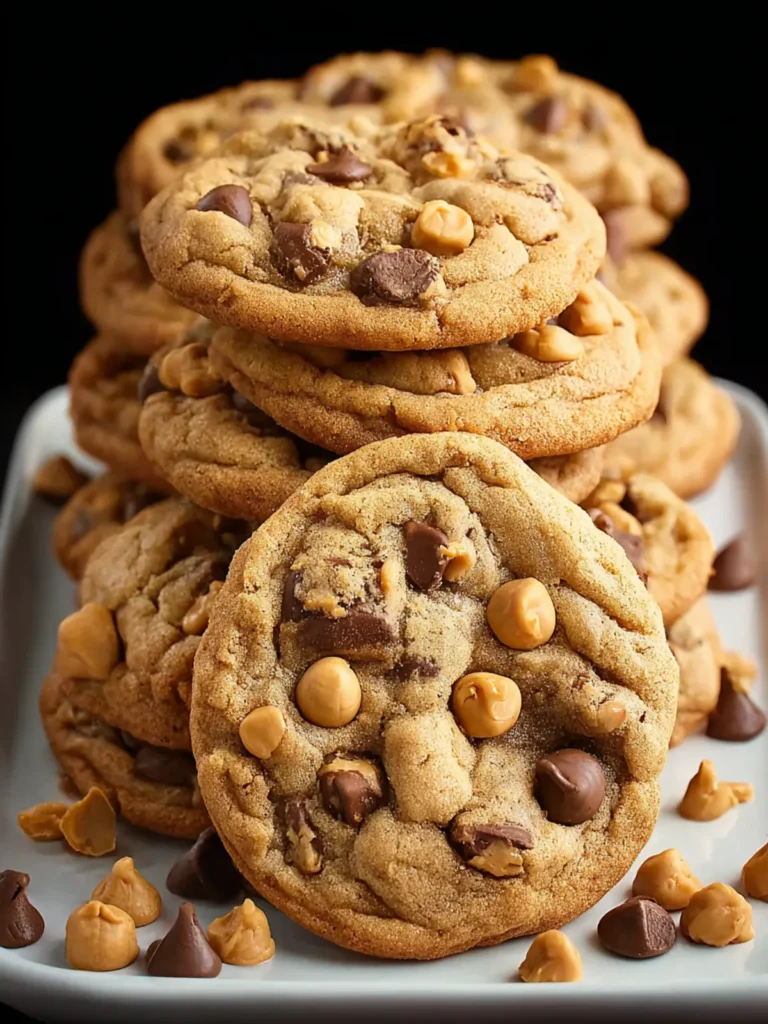Chocolate Chip and Peanut Butter Chip Cookies First Image