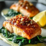 Delightful Baked Salmon Spinach Recipe for a Cozy Meal First Image