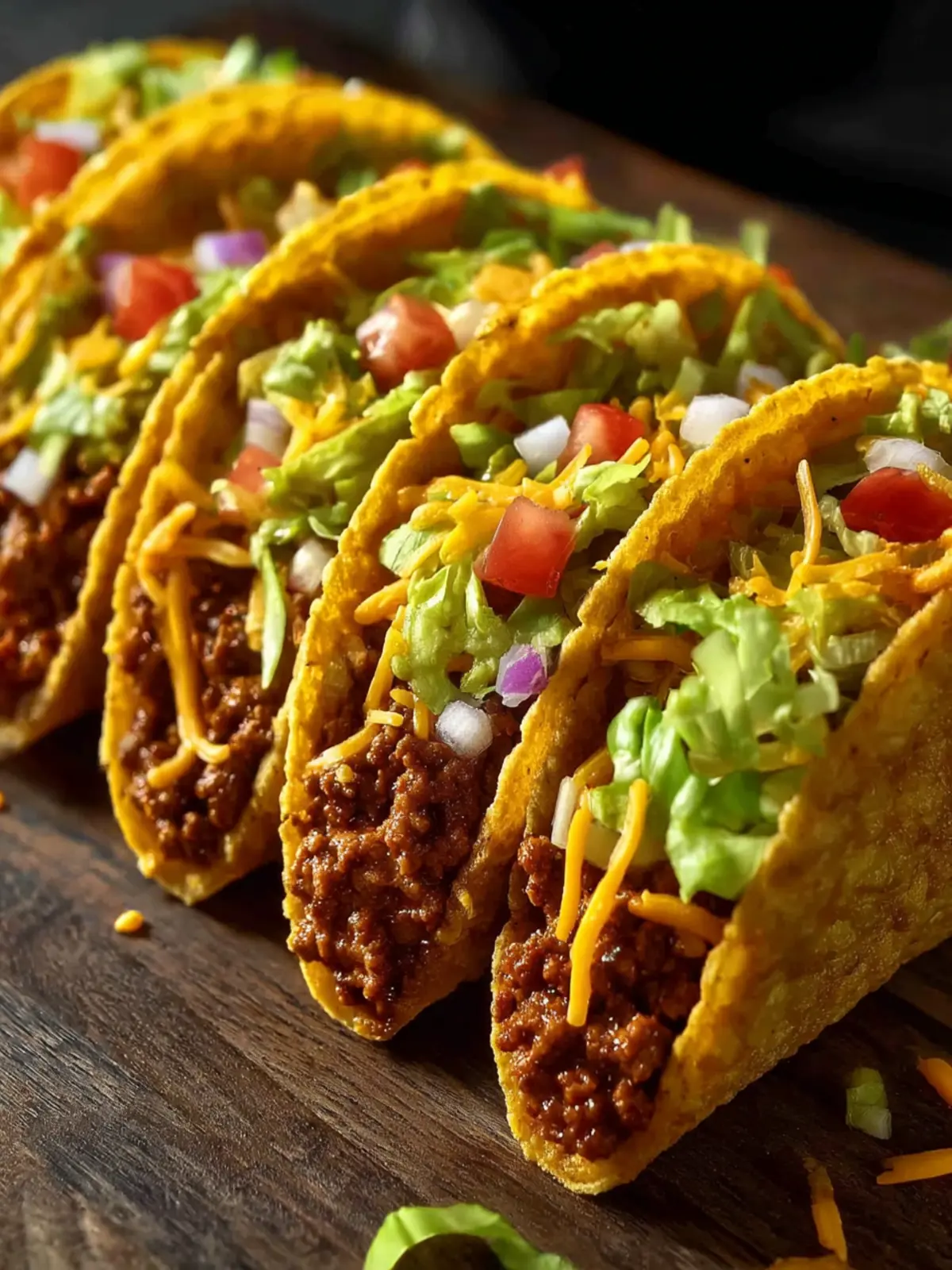 Crispy Ground Beef Tacos First Image