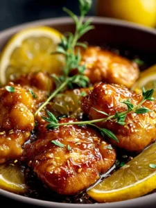 Irresistible Honey Lemon Chicken Recipe for Flavor Lovers First Image