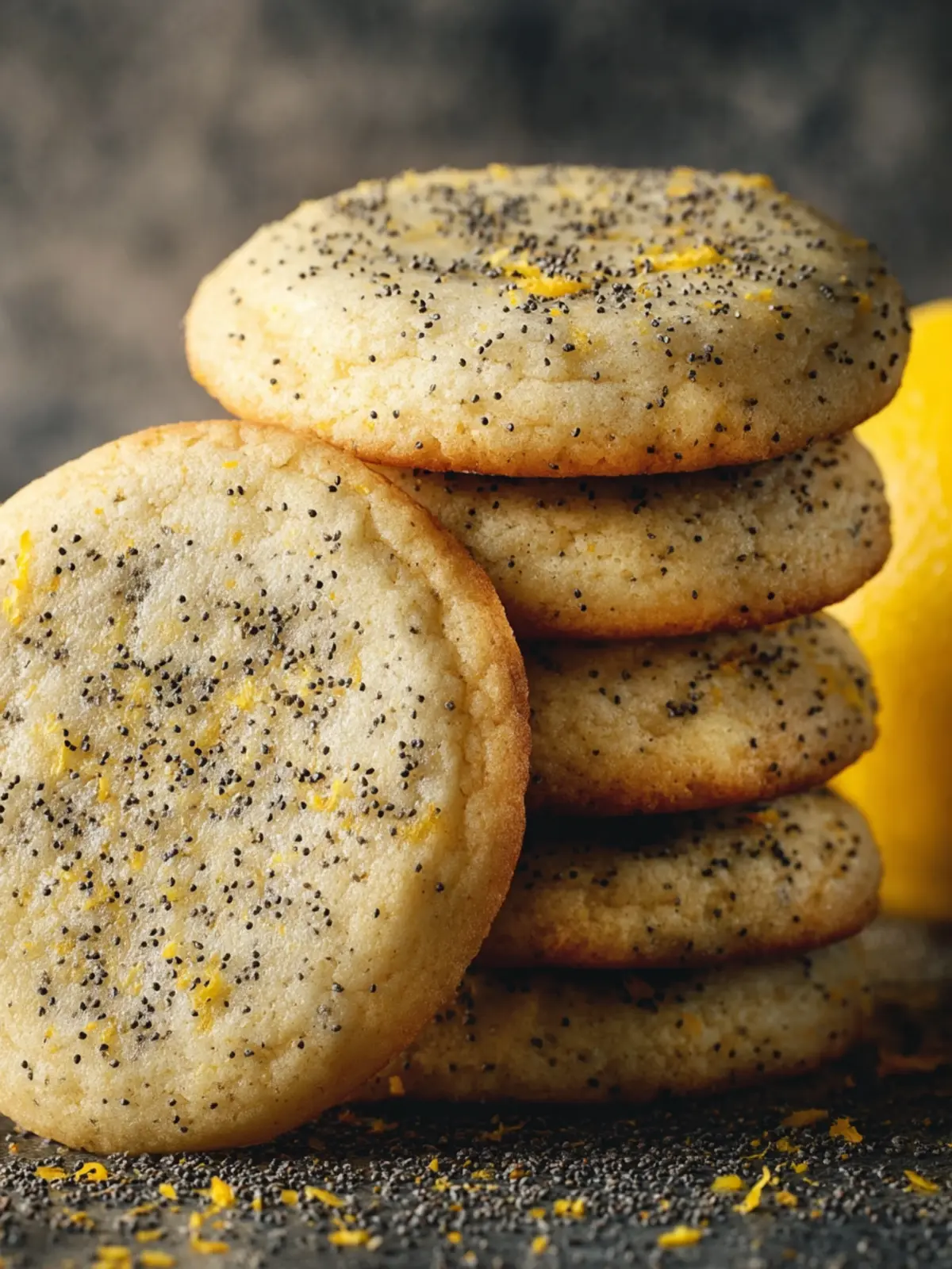 Lemon Poppy Seed Cookies – Quick and Easy First Image