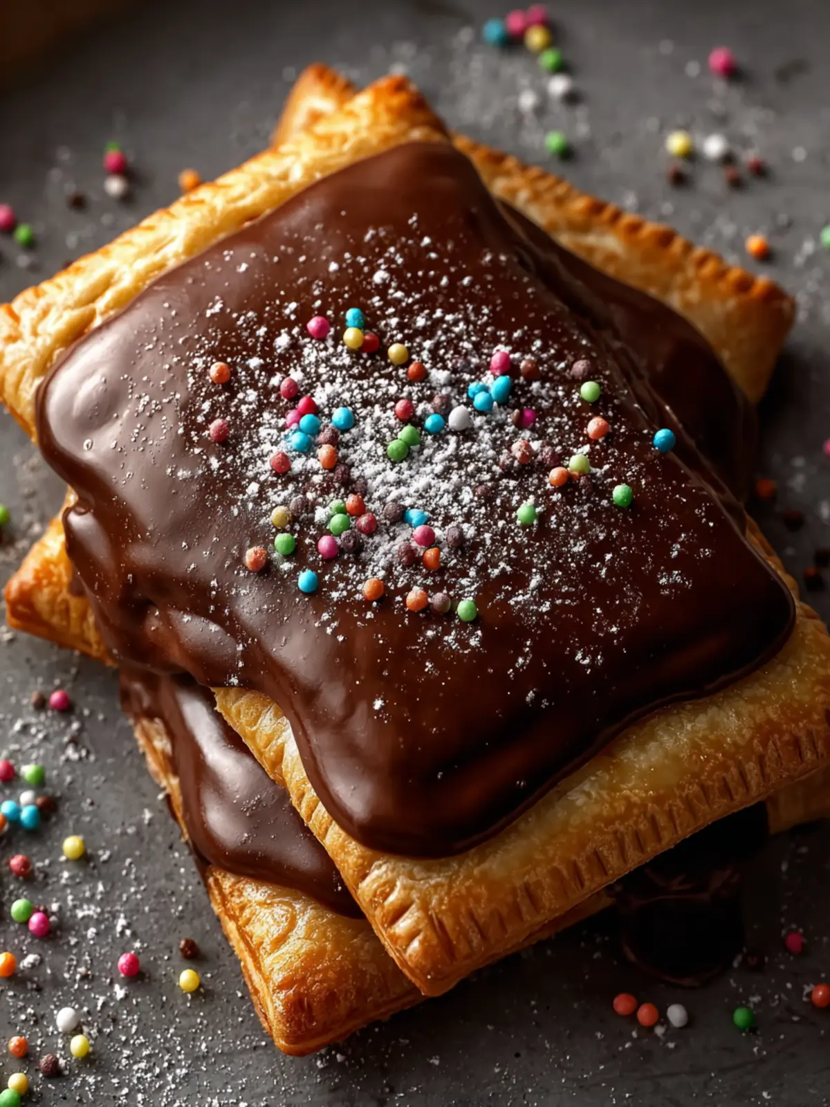 Chocolate Fudge Pop Tarts Recipe – Irresistible Homemade! First Image