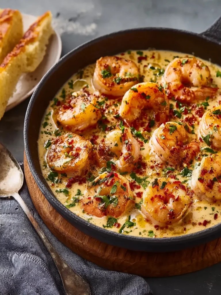 Creamy Garlic Shrimp: A Cozy Classic with Timeless Flavor First Image