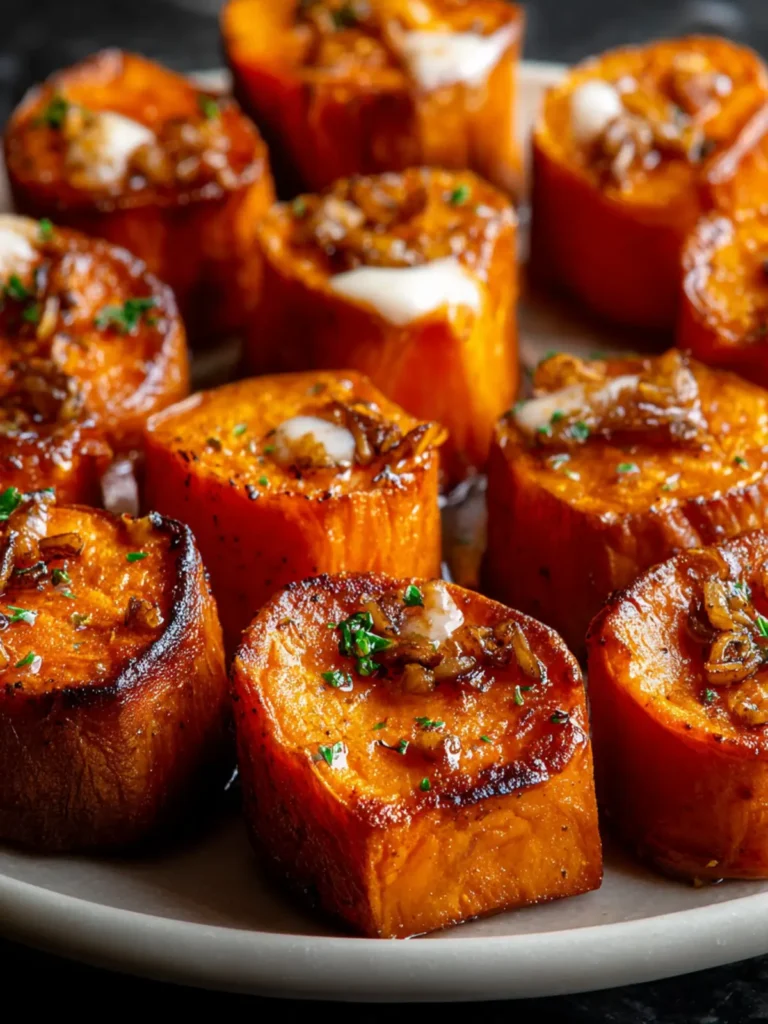 Maple Roasted Sweet Potato Bites First Image