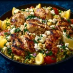 Greek Chicken Lemon Rice First Image