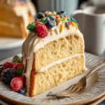 Delightful Vegan Gluten Free Vanilla Cake Recipe First Image