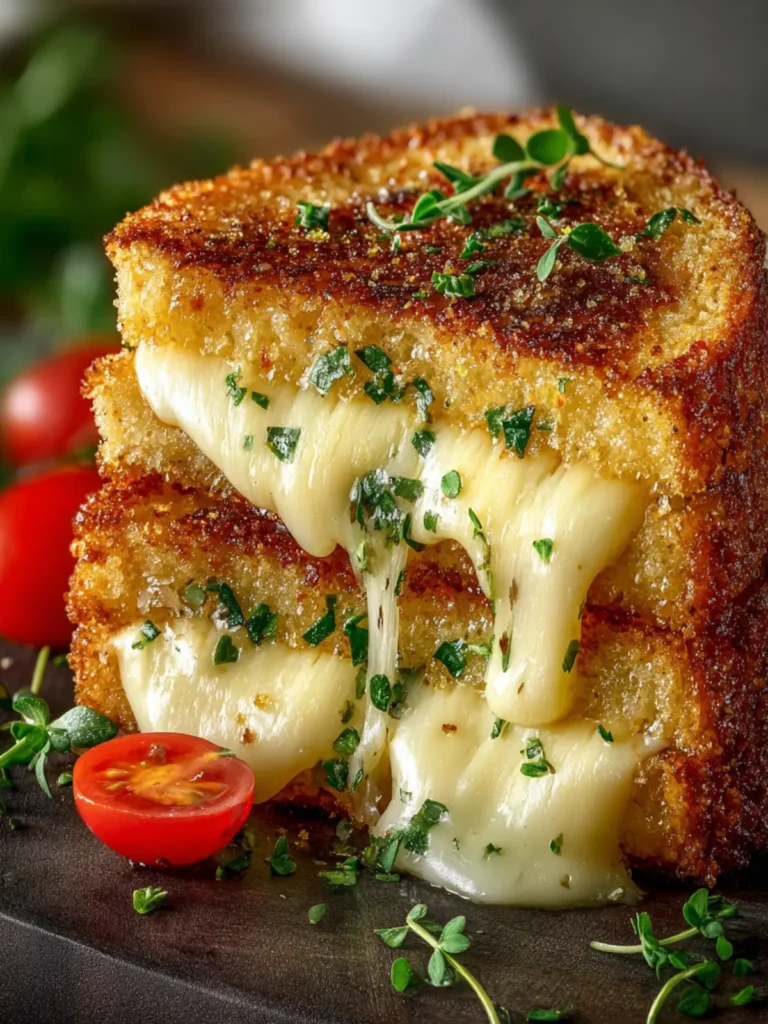 Garlic Bread Grilled Cheese: Irresistible 15-Minute Comfort Lunch First Image
