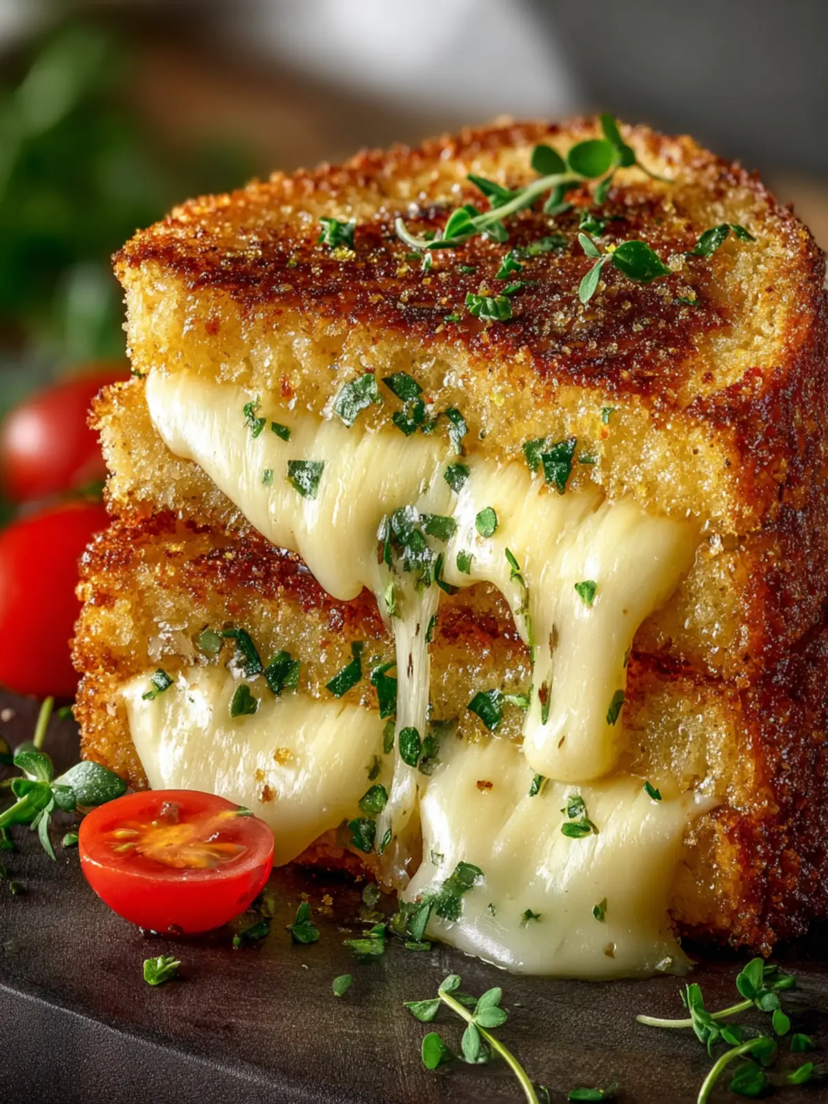 Garlic Bread Grilled Cheese: Irresistible 15-Minute Comfort Lunch First Image