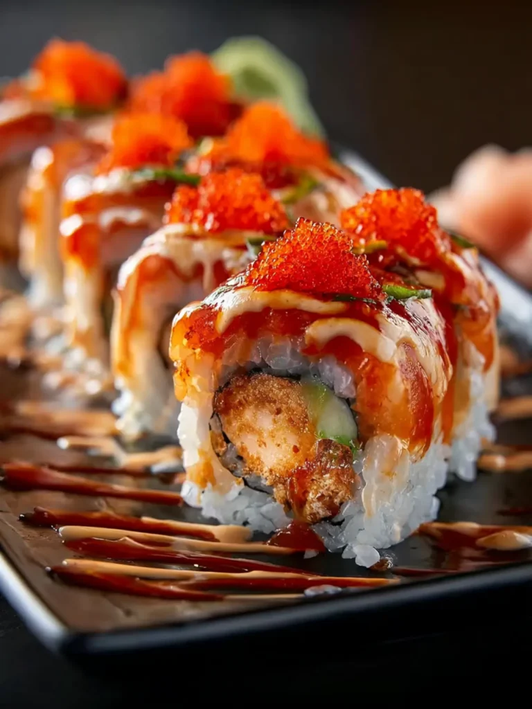 Volcano Roll: A Fiery Sushi Favorite with a Comforting Twist First Image
