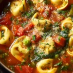 Best Veggie Tortellini Soup First Image