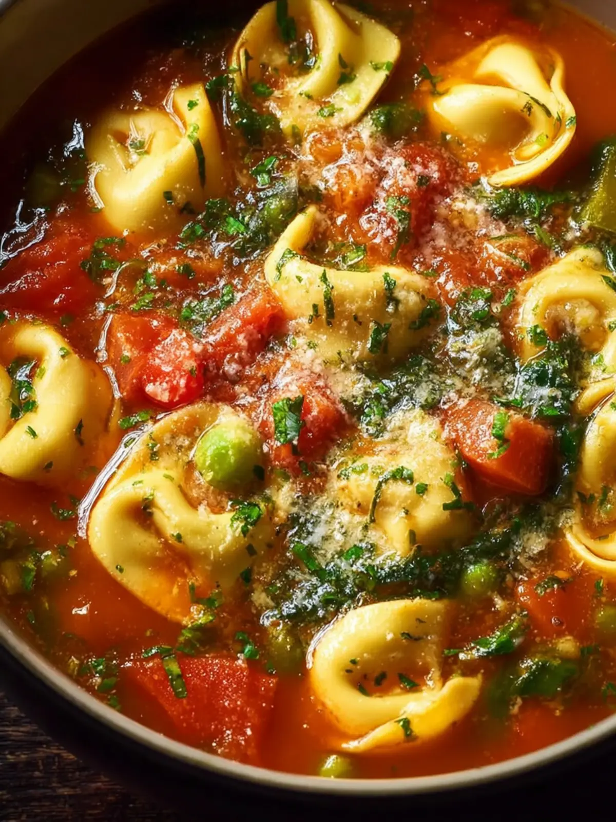 Best Veggie Tortellini Soup First Image