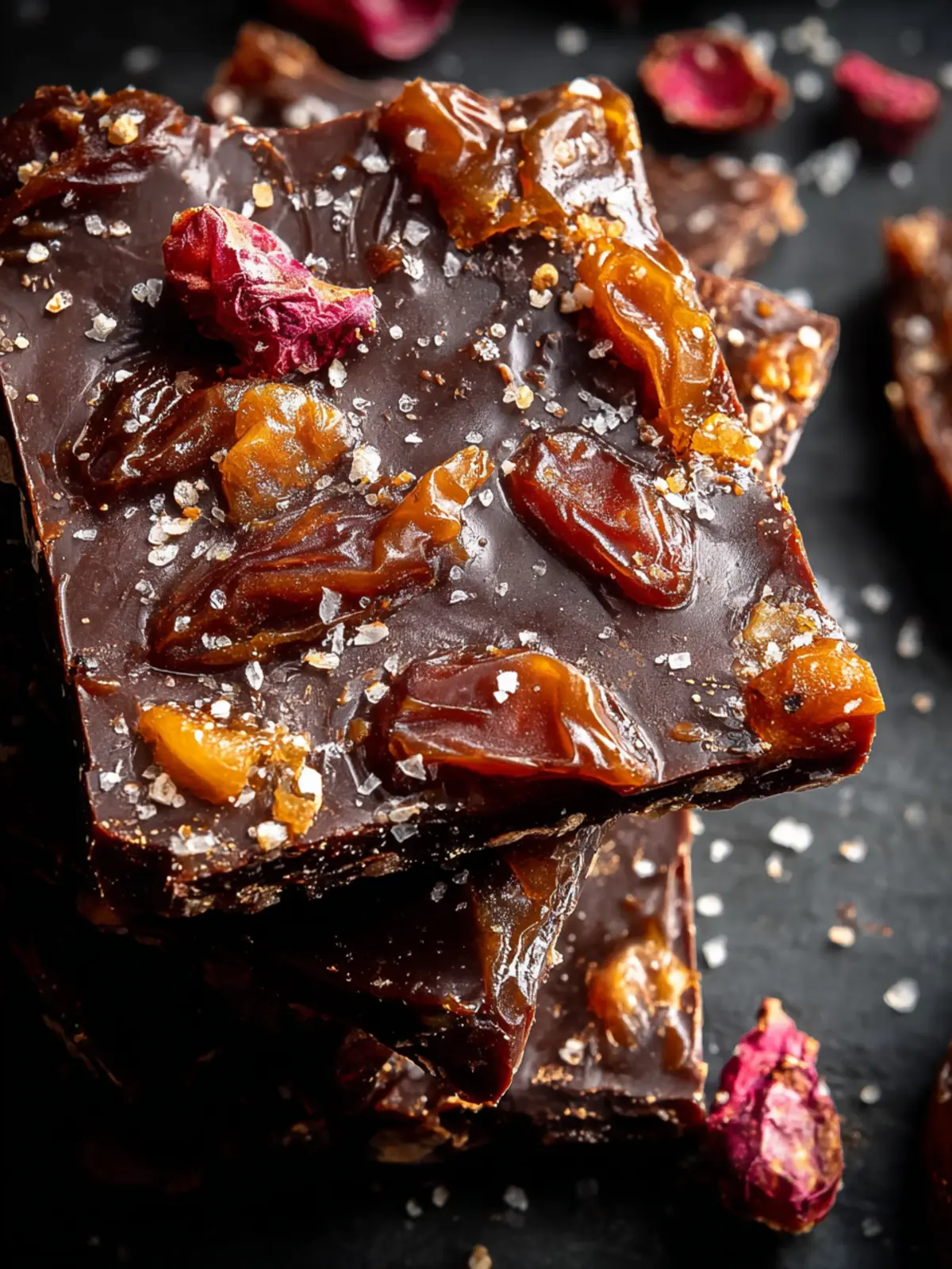 Delightful Easy Salted Date Bark: Indulge in 10-Minute Bliss