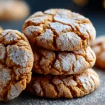 Irresistible Peanut Butter Crinkle Cookies Recipe Delight First Image