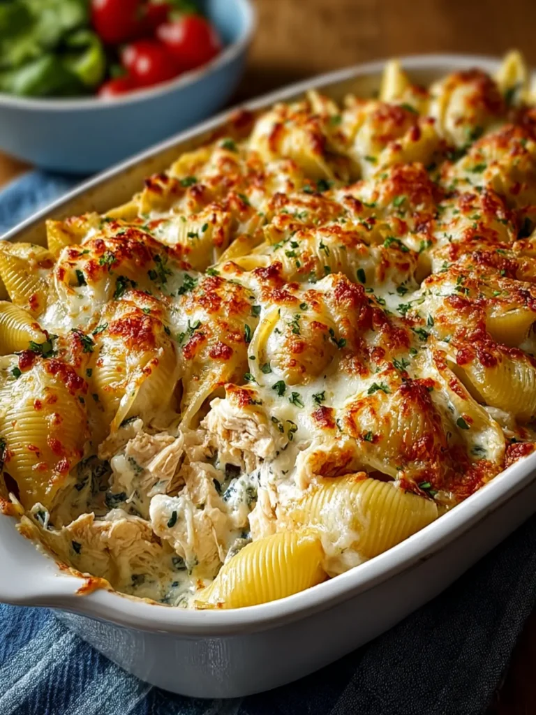 Cheesy Chicken Shells The Ultimate Creamy, Comforting Pasta Bake First Image