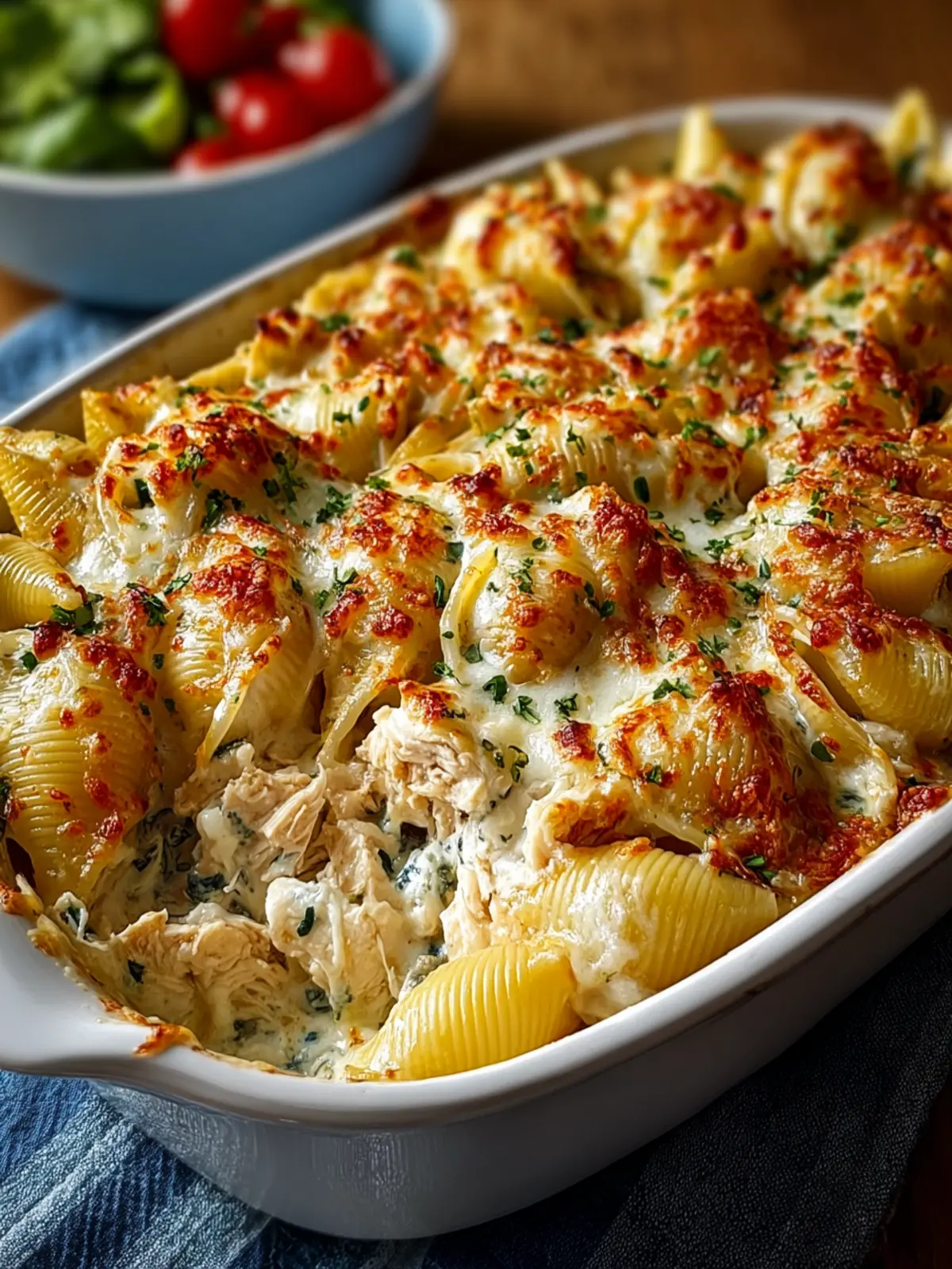 Cheesy Chicken Shells The Ultimate Creamy, Comforting Pasta Bake First Image