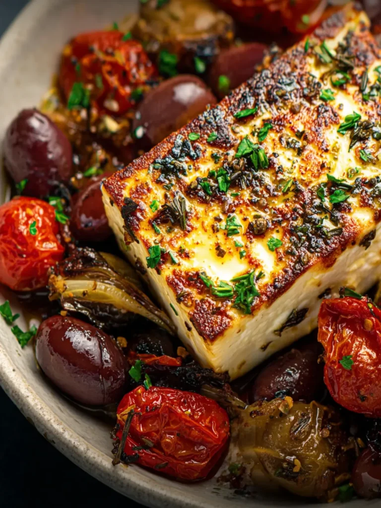 Easy Baked Feta Appetizer First Image