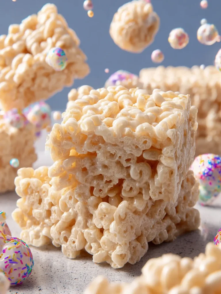 Condensed Milk Rice Krispie Treats First Image