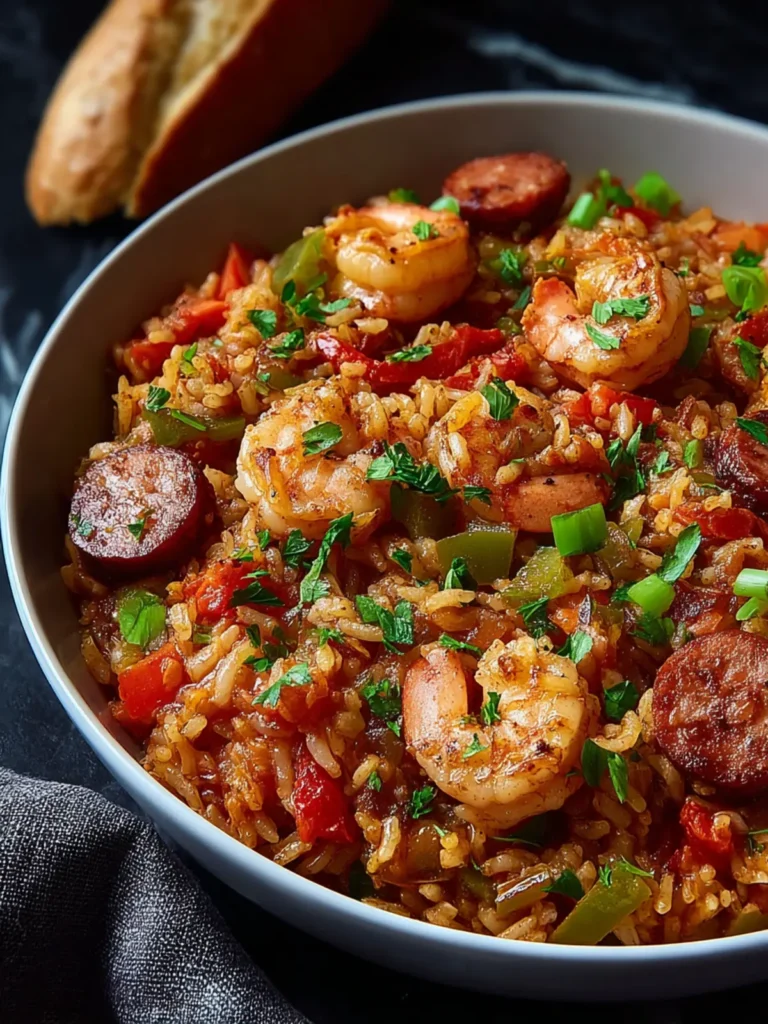 One-Pot Cajun Jambalaya First Image